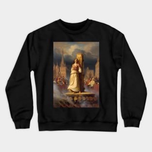 Joan of Arc, French National Heroine Crewneck Sweatshirt